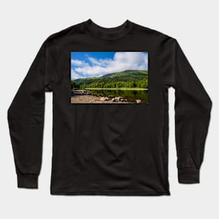 Loch Lubnaig reflections Long Sleeve T-Shirt